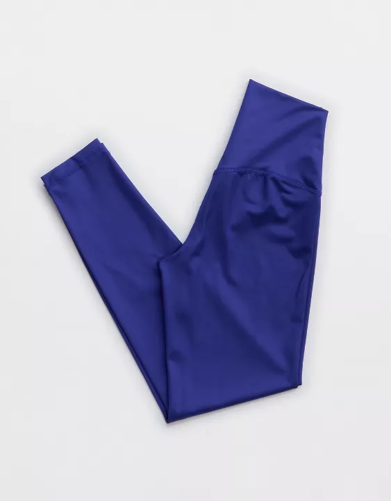 OFFLINE By Aerie Goals Gloss High Waisted Legging Deep Cobalt - Image 4