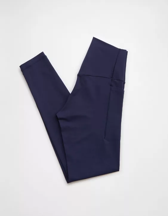 OFFLINE By Aerie Real Me XTRA High Waisted Pocket Legging Royal Navy - Image 4