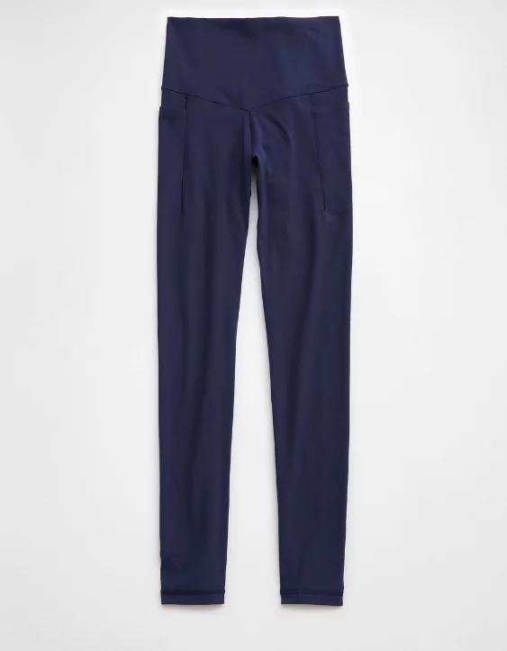 OFFLINE By Aerie Real Me XTRA High Waisted Pocket Legging Royal Navy - Image 3