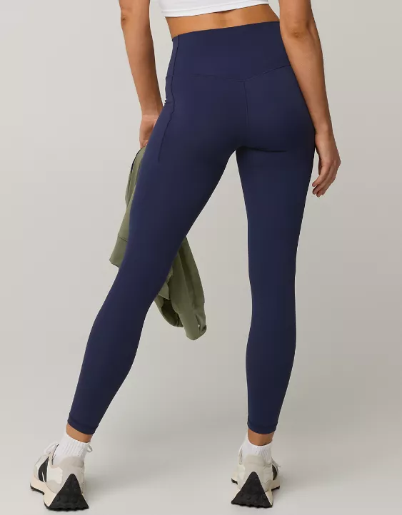 OFFLINE By Aerie Real Me XTRA High Waisted Pocket Legging Royal Navy - Image 2