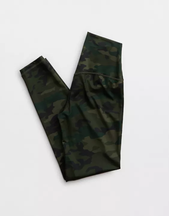 OFFLINE By Aerie Goals Gloss High Waisted Legging Olive Daze - Image 4