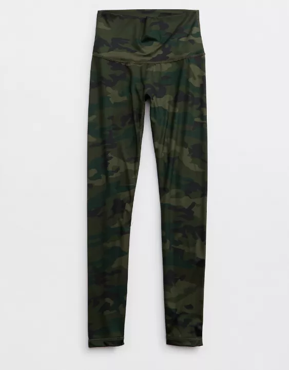 OFFLINE By Aerie Goals Gloss High Waisted Legging Olive Daze - Image 3