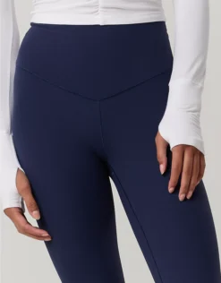 OFFLINE By Aerie Real Me XTRA High Waisted Ribbed Legging Royal Navy