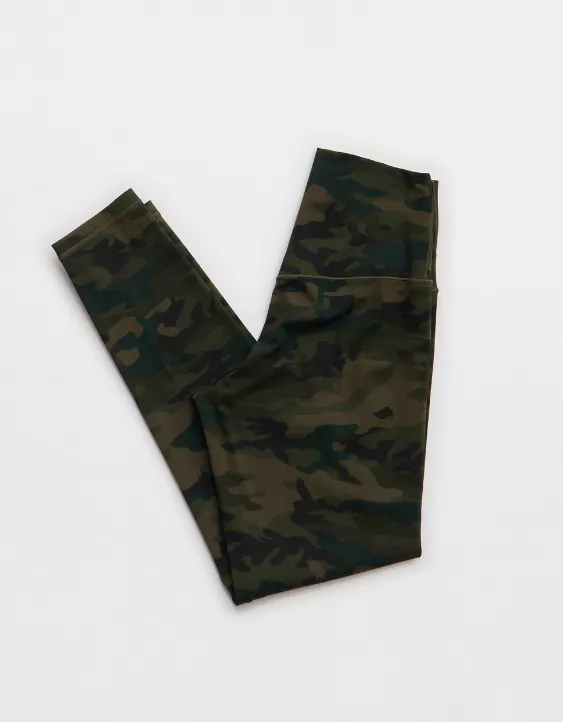 OFFLINE By Aerie Real Me XTRA High Waisted Legging Olive Daze - Image 5