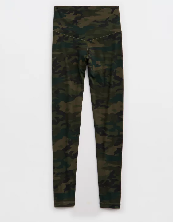 OFFLINE By Aerie Real Me XTRA High Waisted Legging Olive Daze - Image 4
