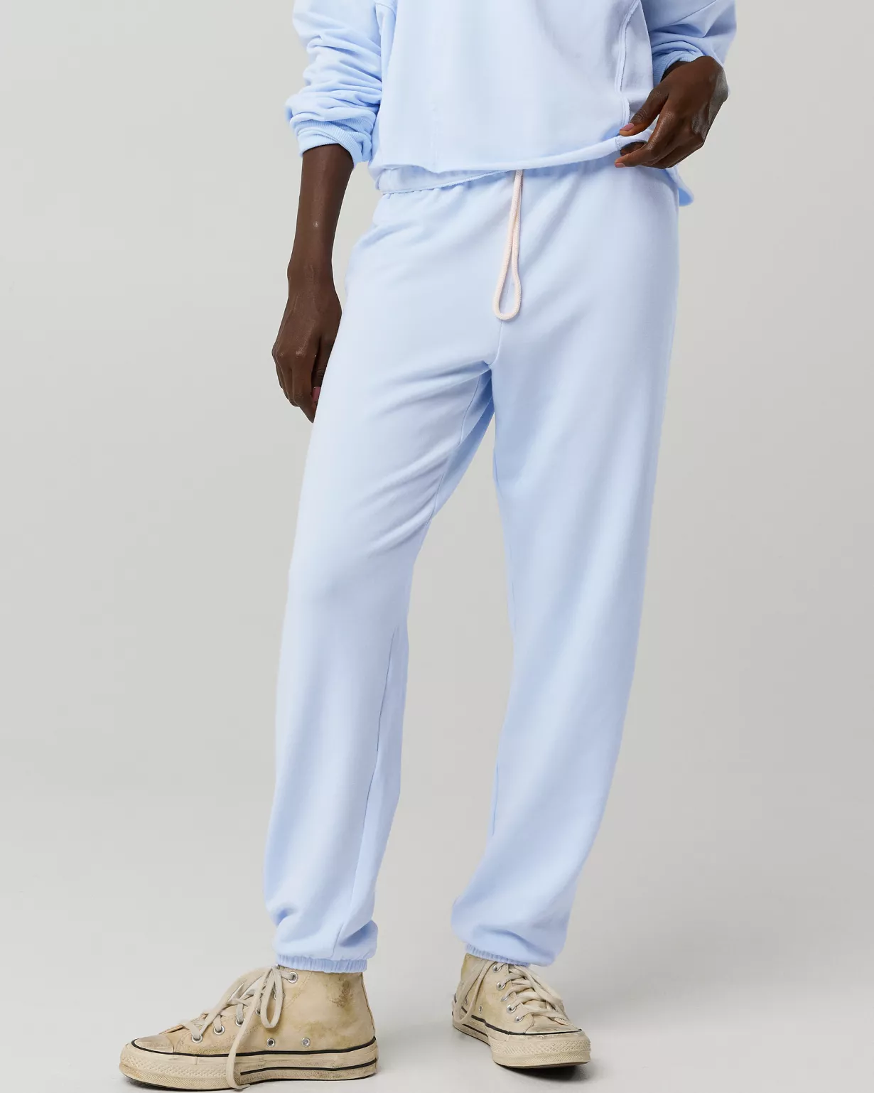 OFFLINE By Aerie OTT Fleece Jogger Eyelet Blue