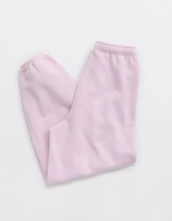OFFLINE By Aerie Cloud Fleece Baggy Jogger Orchid - Image 4
