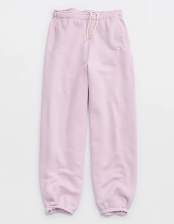 OFFLINE By Aerie Cloud Fleece Baggy Jogger Orchid - Image 3