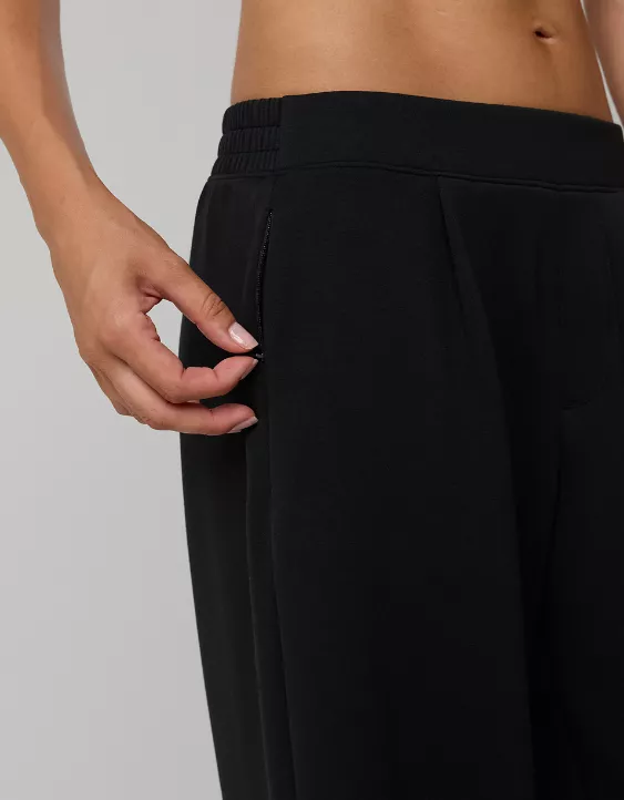 OFFLINE By Aerie ChillUp Trouser True Black - Image 5