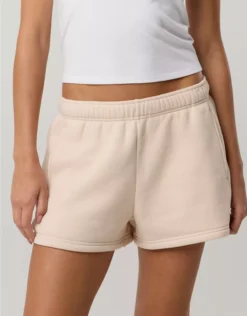 OFFLINE By Aerie Cloud Fleece Short Sandbar
