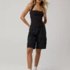 OFFLINE By Aerie Chill Moves Long Cargo Short True Black
