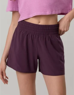 OFFLINE By Aerie 4" Hot Stuff Short Cool Berry