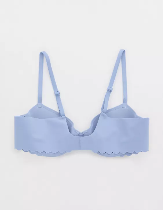 Aerie SMOOTHEZ Demi Lightly Lined Bra Monaco Blue - Image 4