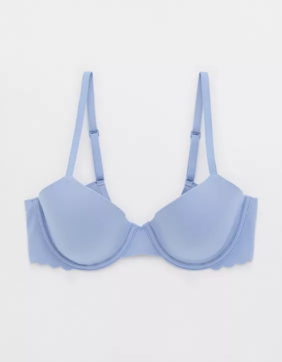 Aerie SMOOTHEZ Demi Lightly Lined Bra Monaco Blue - Image 3