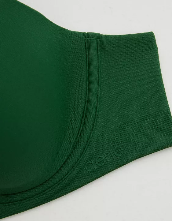 Aerie SMOOTHEZ Seamless Demi Lightly Lined Bra Dark Algae - Image 7
