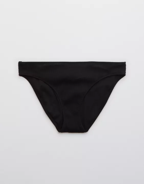 Aerie Ribbed Full Coverage Bikini Bottom - Image 3