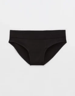 Aerie Superchill Seamless Bikini Underwear True Black