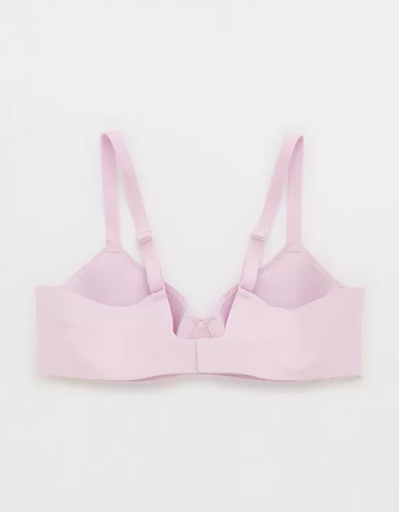 Aerie SMOOTHEZ Lace Full Coverage Lightly Lined Bra Orchid - Image 4