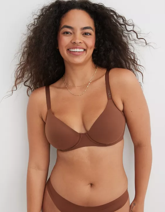 Aerie SMOOTHEZ Full Coverage Lightly Lined Bra Universe - Image 7