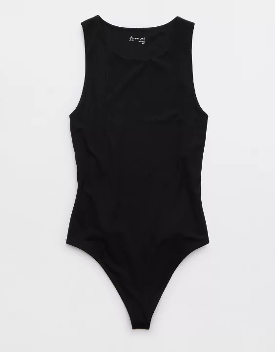 OFFLINE By Aerie Real Me Ribbed High Neck Bodysuit - Image 3