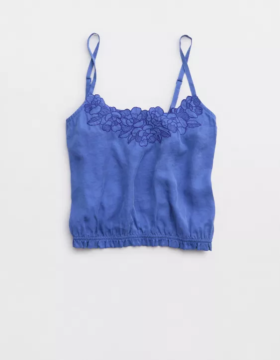 OFFLINE By Aerie You're So Smooth Tank Top Ice Blue - Image 3
