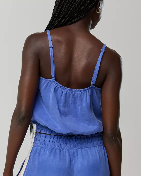 OFFLINE By Aerie You're So Smooth Tank Top Ice Blue - Image 2