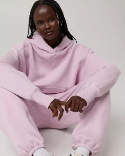OFFLINE By Aerie Cloud Fleece Classic Length Hoodie Orchid