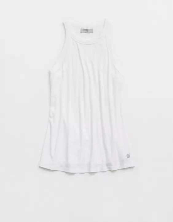 Pickletini Tiffany Rib Tank White - Image 3