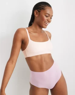 Aerie SMOOTHEZ Bra-ish Wireless Bralette Ballet Pink