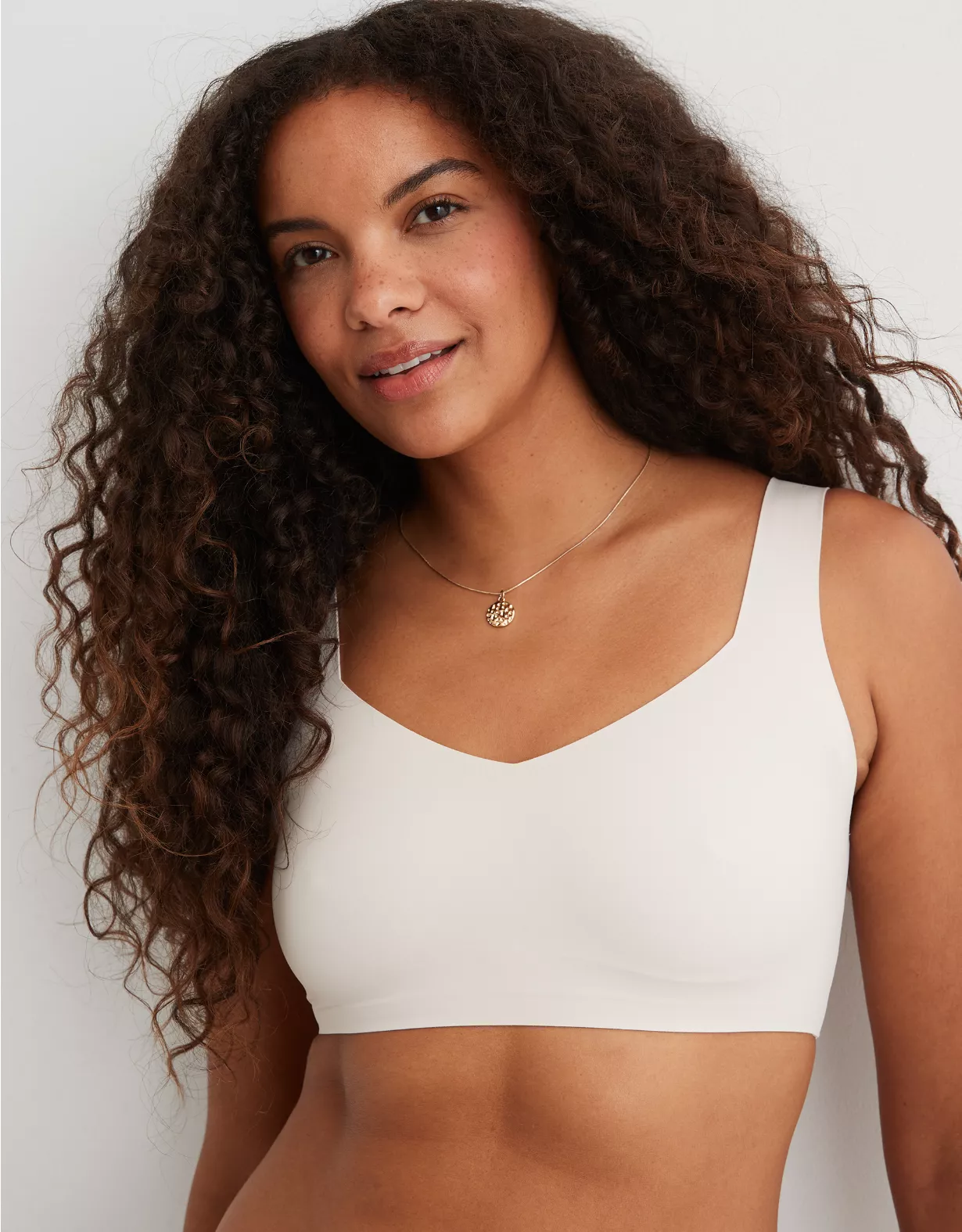 Aerie SMOOTHEZ Padded Sweetheart Bralette Soft Satin