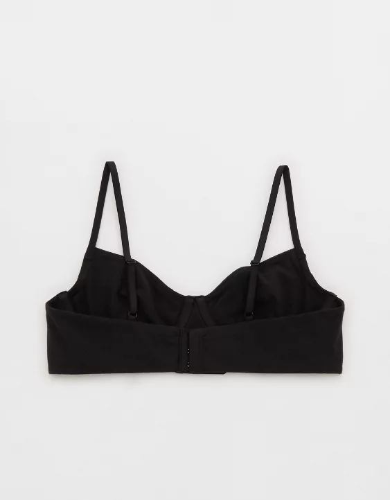 Aerie Superchill Wireless Balconette Bralette True Black - Image 4