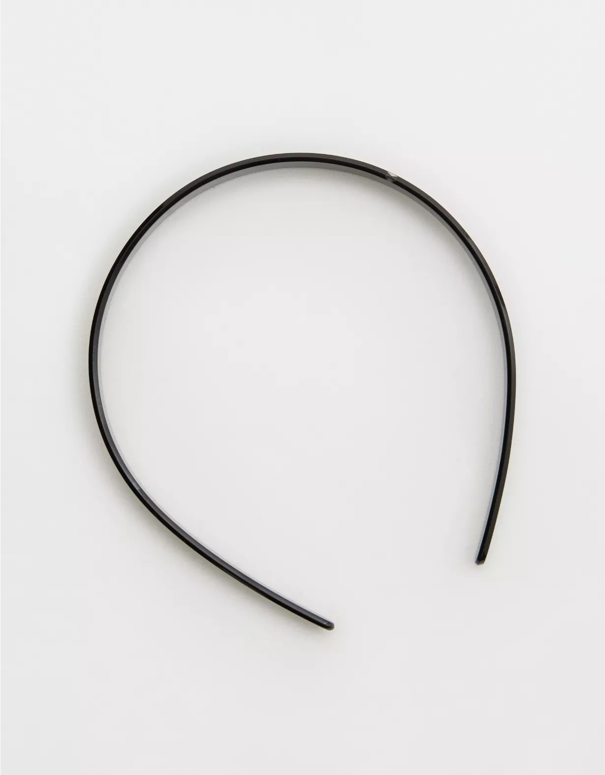 Aerie Simple Hard Headband Black