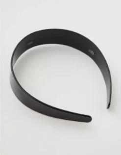 Aerie Extra Wide Headband True Black