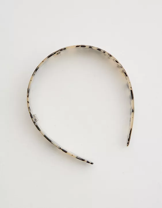 Aerie Extra Wide Plastic Headband Torte - Image 3