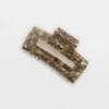 Aerie Large Rectangle Hair Clip Torte