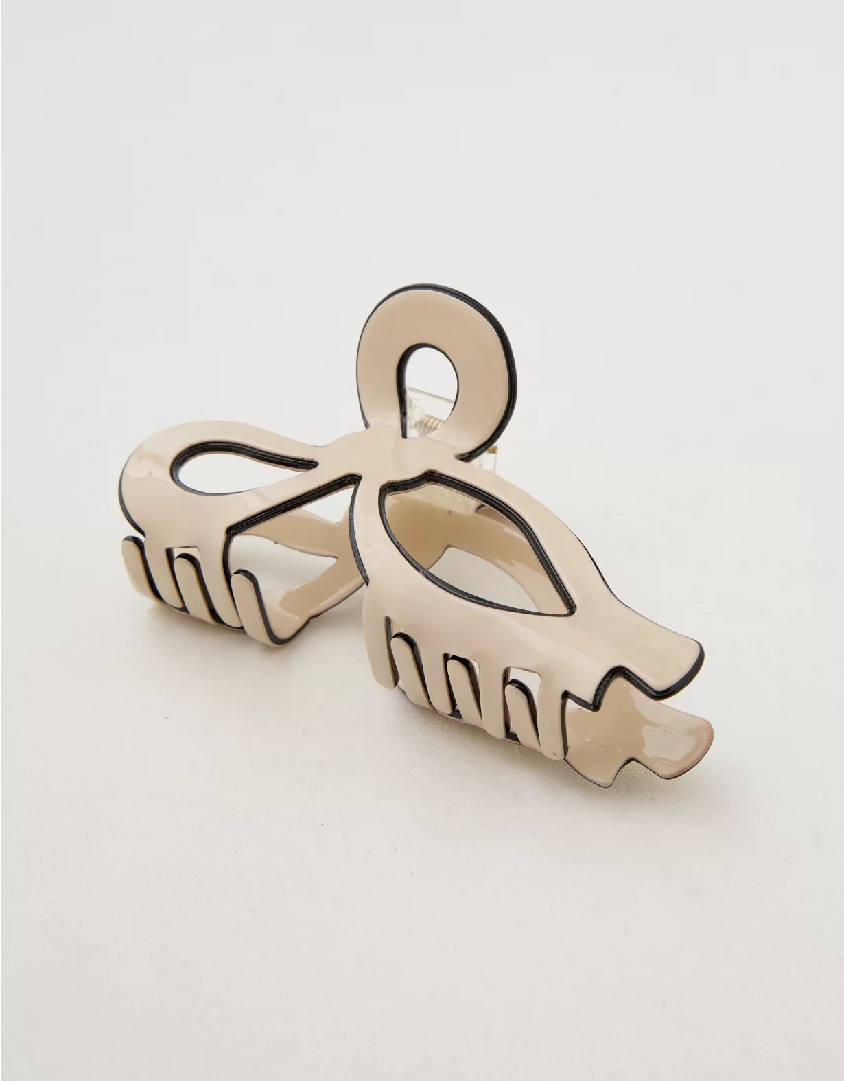Aerie Bow Claw Clip Natural - Image 2