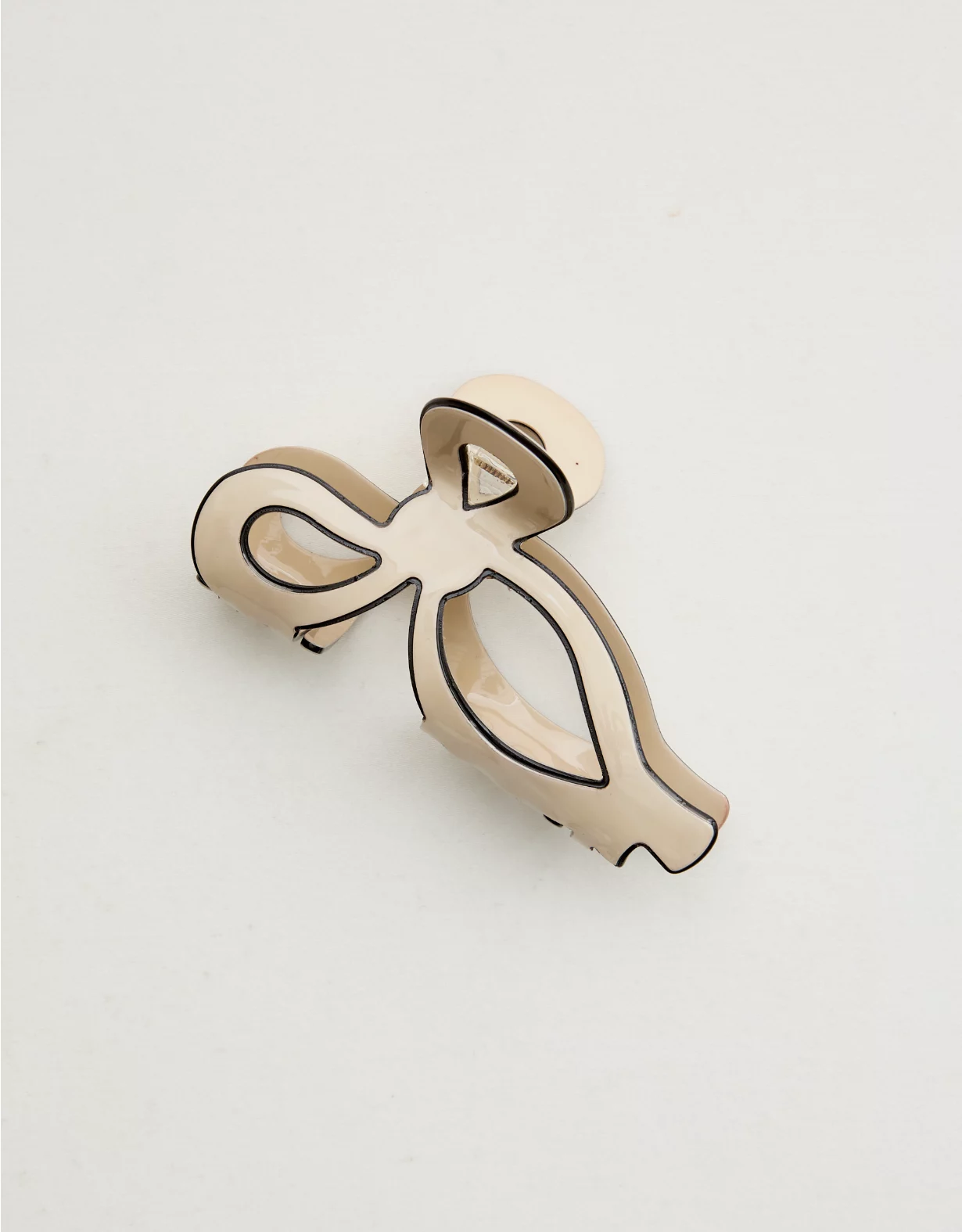 Aerie Bow Claw Clip Natural