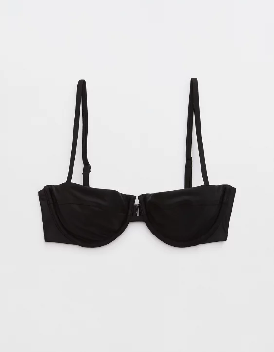 Aerie The Sunnysideup Bikini Top True Black - Image 3