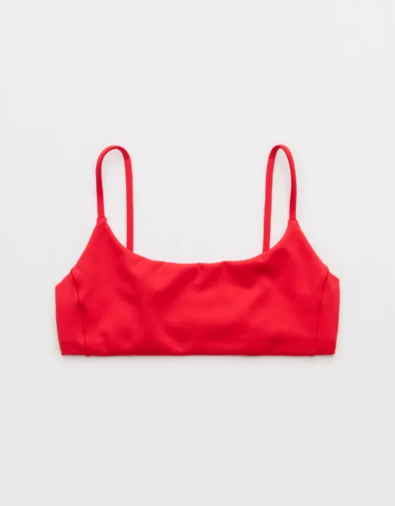 Left On Friday Pool Days Bikini Top Red - Image 3