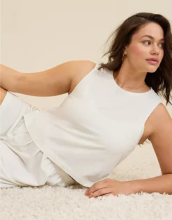 Aerie Dream Jersey Tank Top Soft Muslin