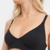 Aerie SMOOTHEZ Unlined Bra True Black