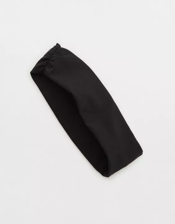 OFFLINE By Aerie The Hugger Cinch Headband True Black - Image 3