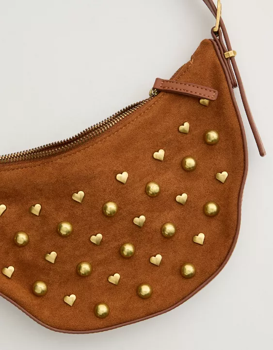 Aerie Mini Suede Sling Bag Horizon - Image 3