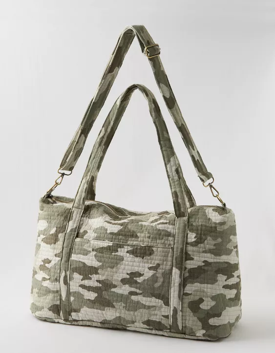 Aerie Quilted Duffle Bag Very Mint - Image 2