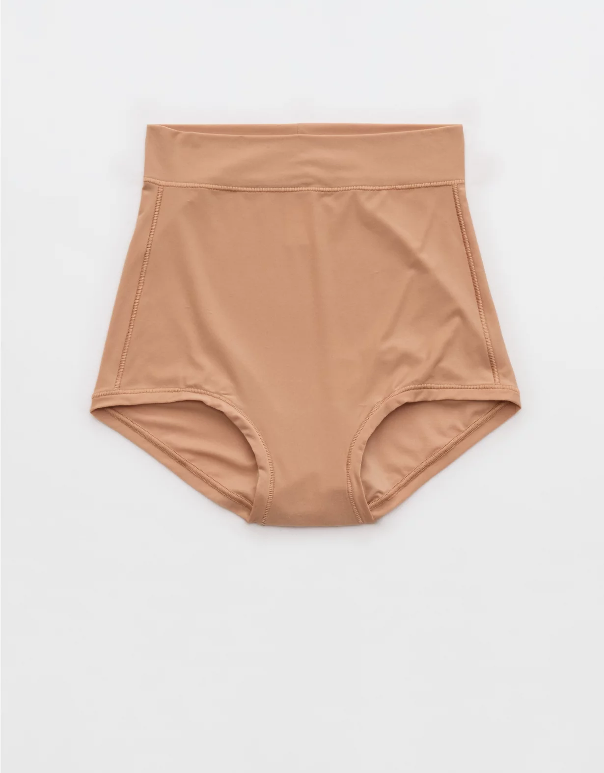 Aerie SMOOTHEZ Everyday Super High Waisted Boybrief Underwear Beach Dune