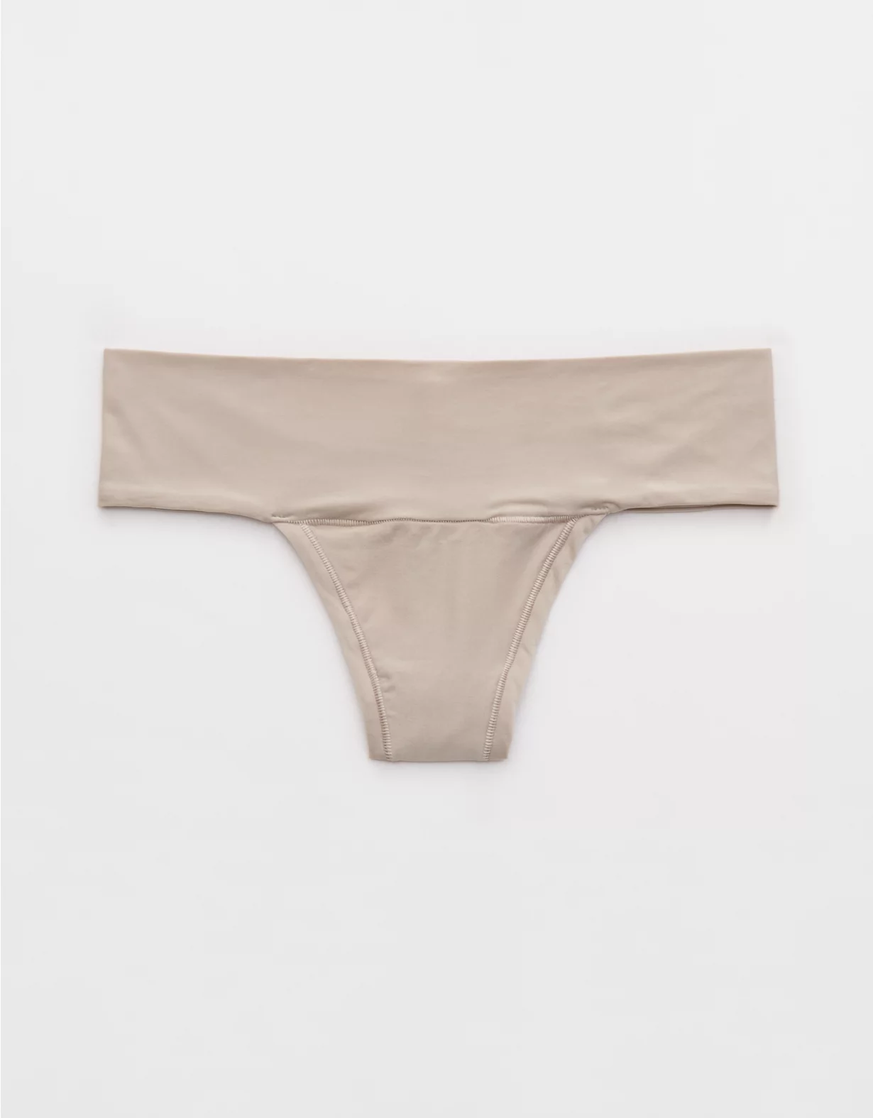 Aerie SMOOTHEZ Everyday Thong Underwear Stone Harbor