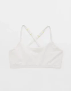 Aerie Yellowberry Ladybug Bra Heather Frost