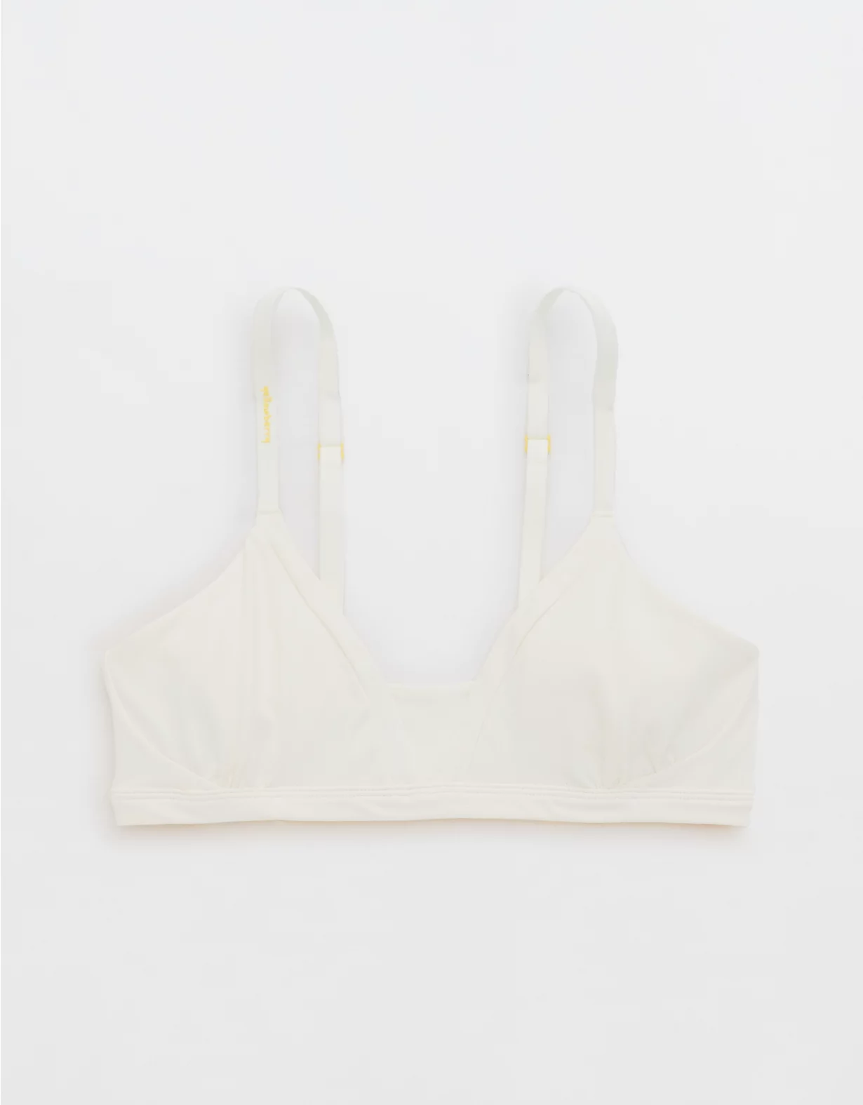 Aerie Yellowberry Wish Bra White
