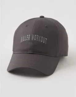 OFFLINE By Aerie Baseball Hat Silver