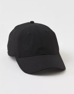 OFFLINE By Aerie Nylon Baseball Hat True Black